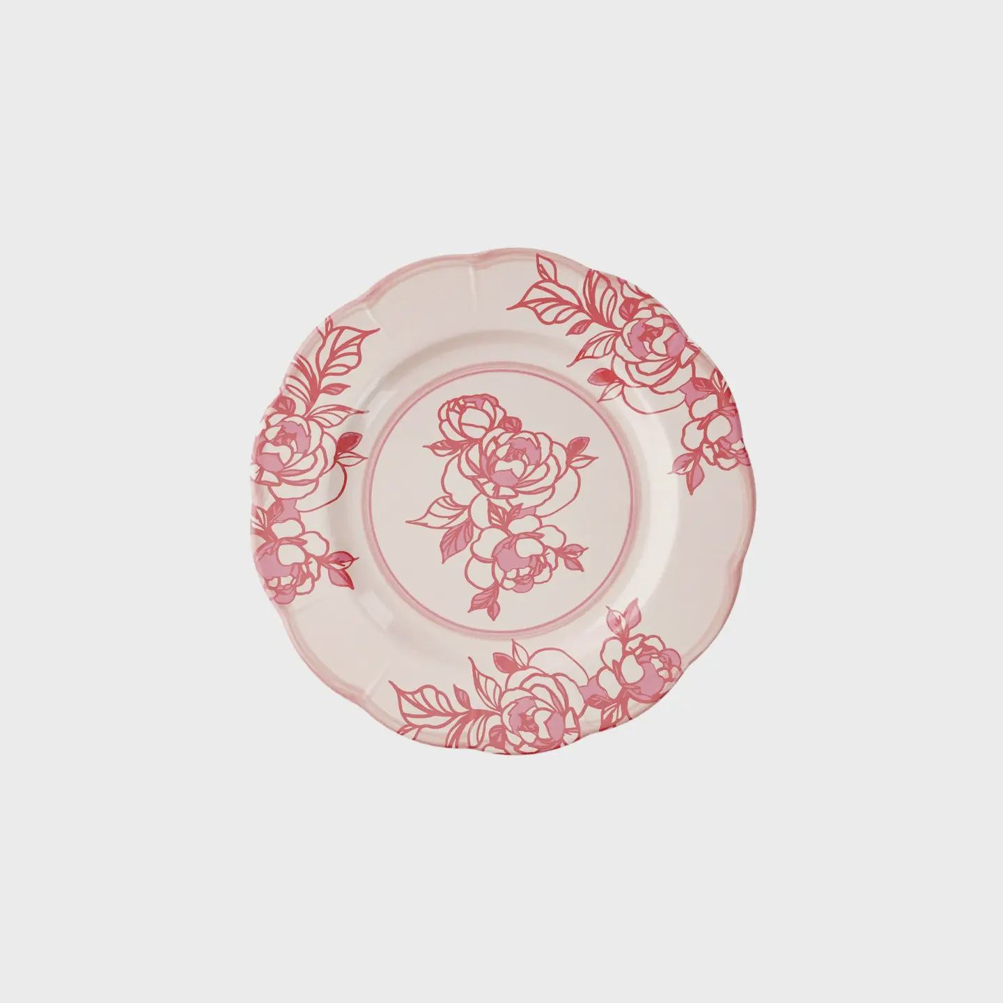Josephine Pink Floral Dinner Plate