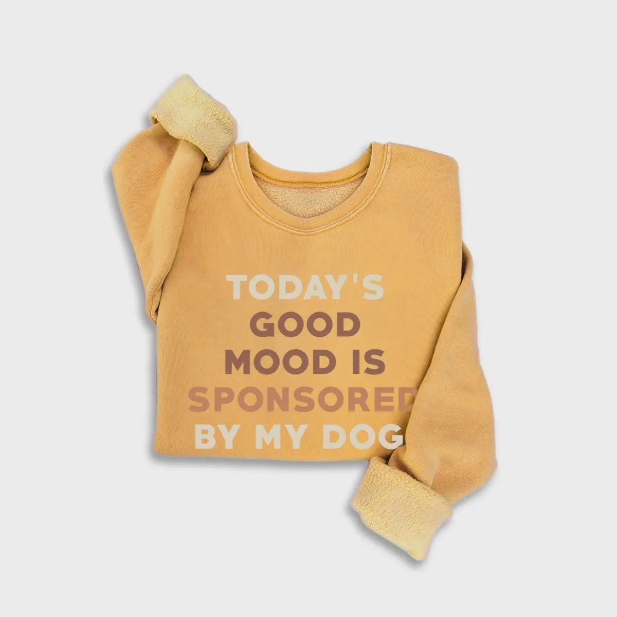 Sponsored By My Dog Graphic Sweatshirt