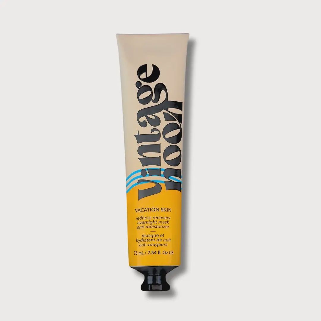 Vacation Skin Redness Recovery Overnight Mask and Moisturizer
