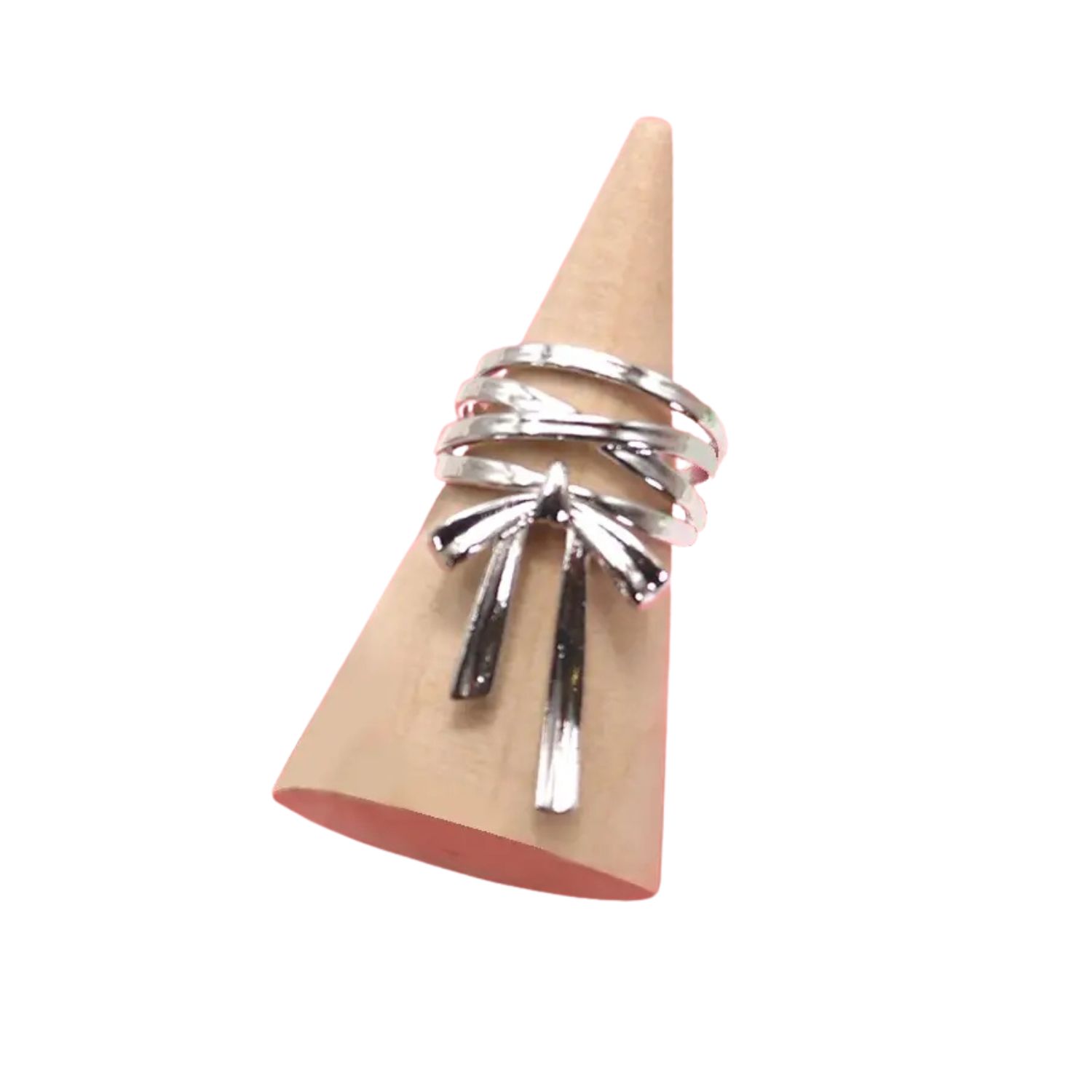 Adjustable Bold Bow Ring
