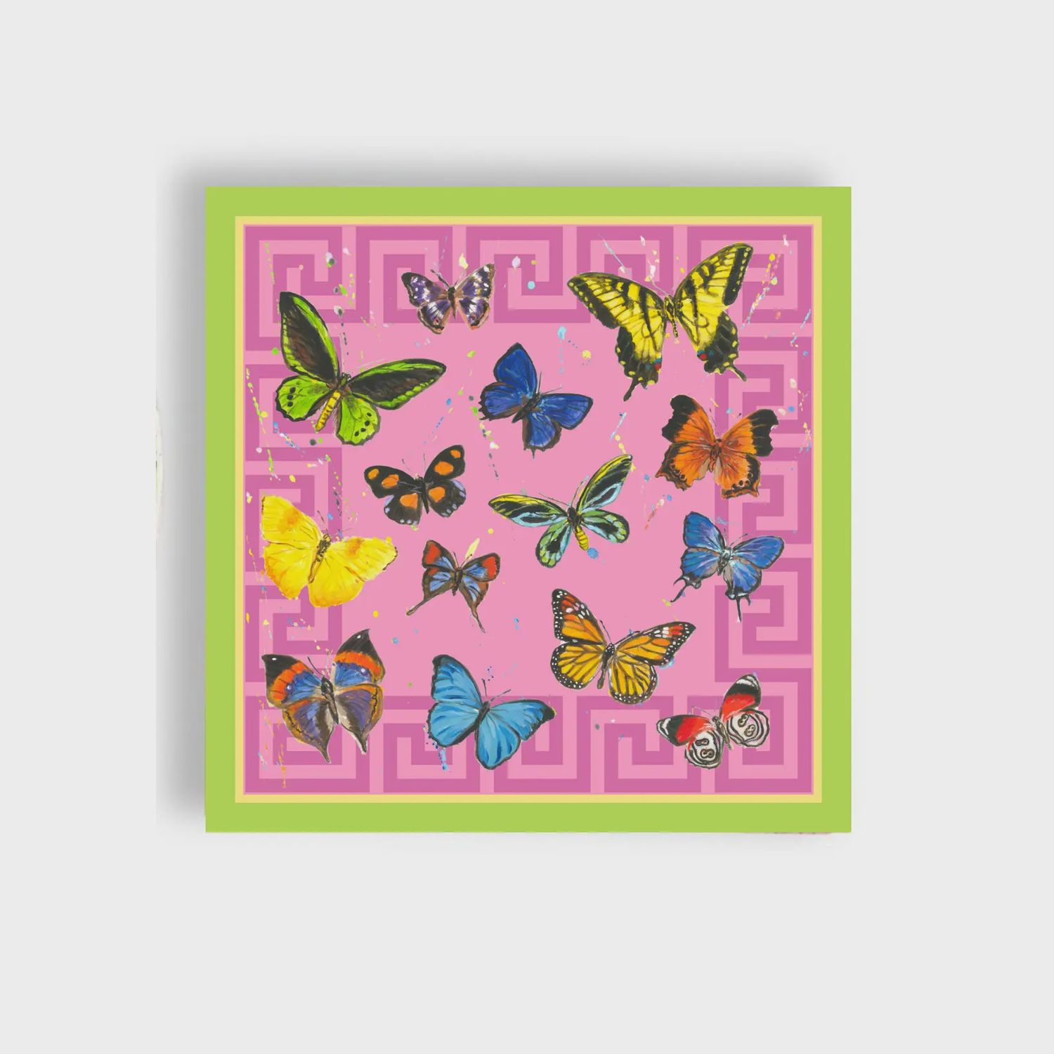 Butterfly Greek Key 24ct Cocktail Napkins