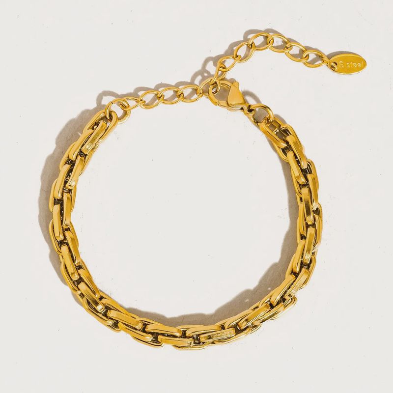 Kolt 18K Gold Non-Tarnish Thin Chain Bracelet