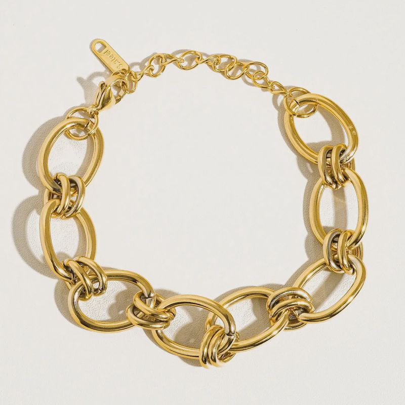 Tila 18K Gold Non-Tarnish Bold Chain Bracelet
