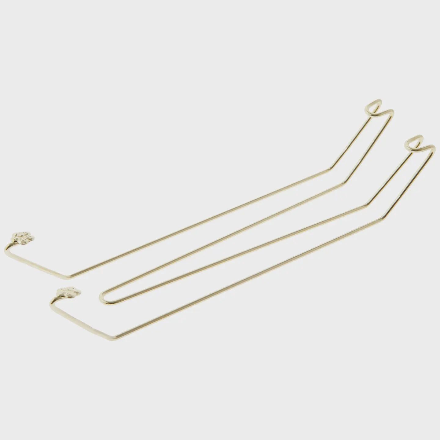 Gold-Toned Wall Mountable Plate Hanger