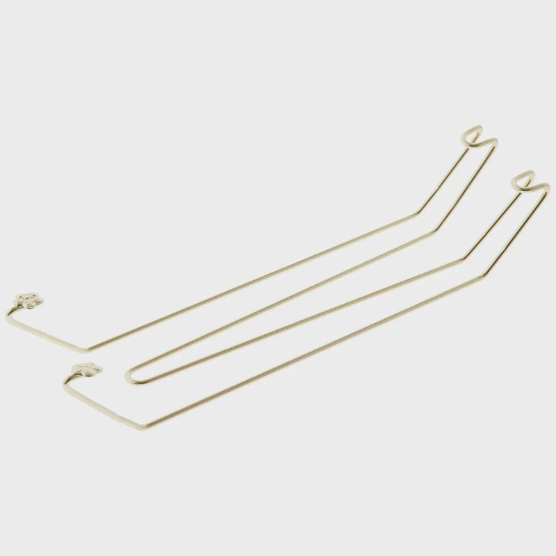 Gold-Toned Wall Mountable Plate Hanger
