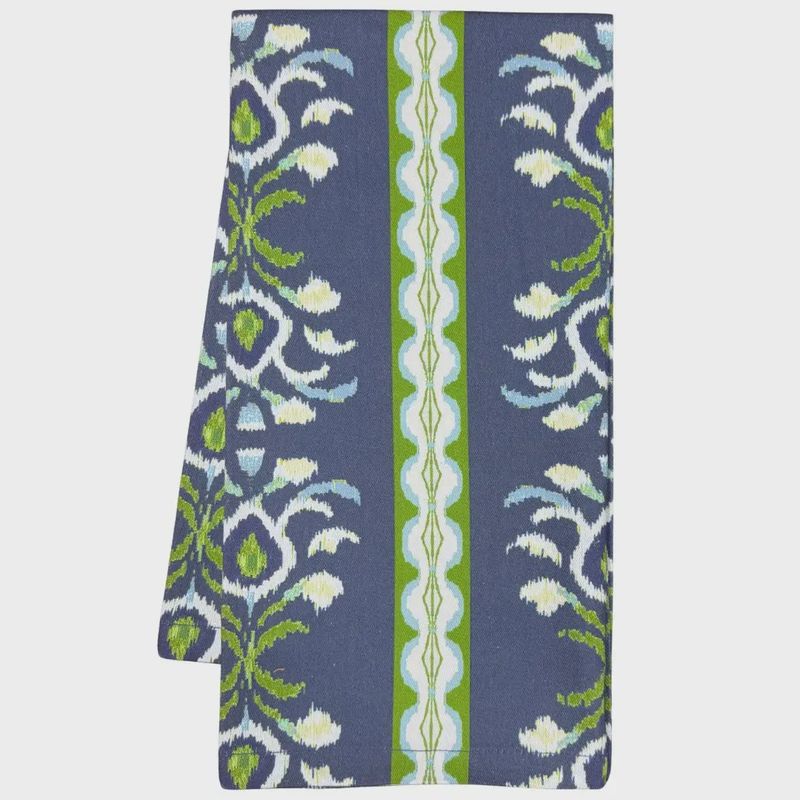 Rosemary Stripe Indigo Tea Towel