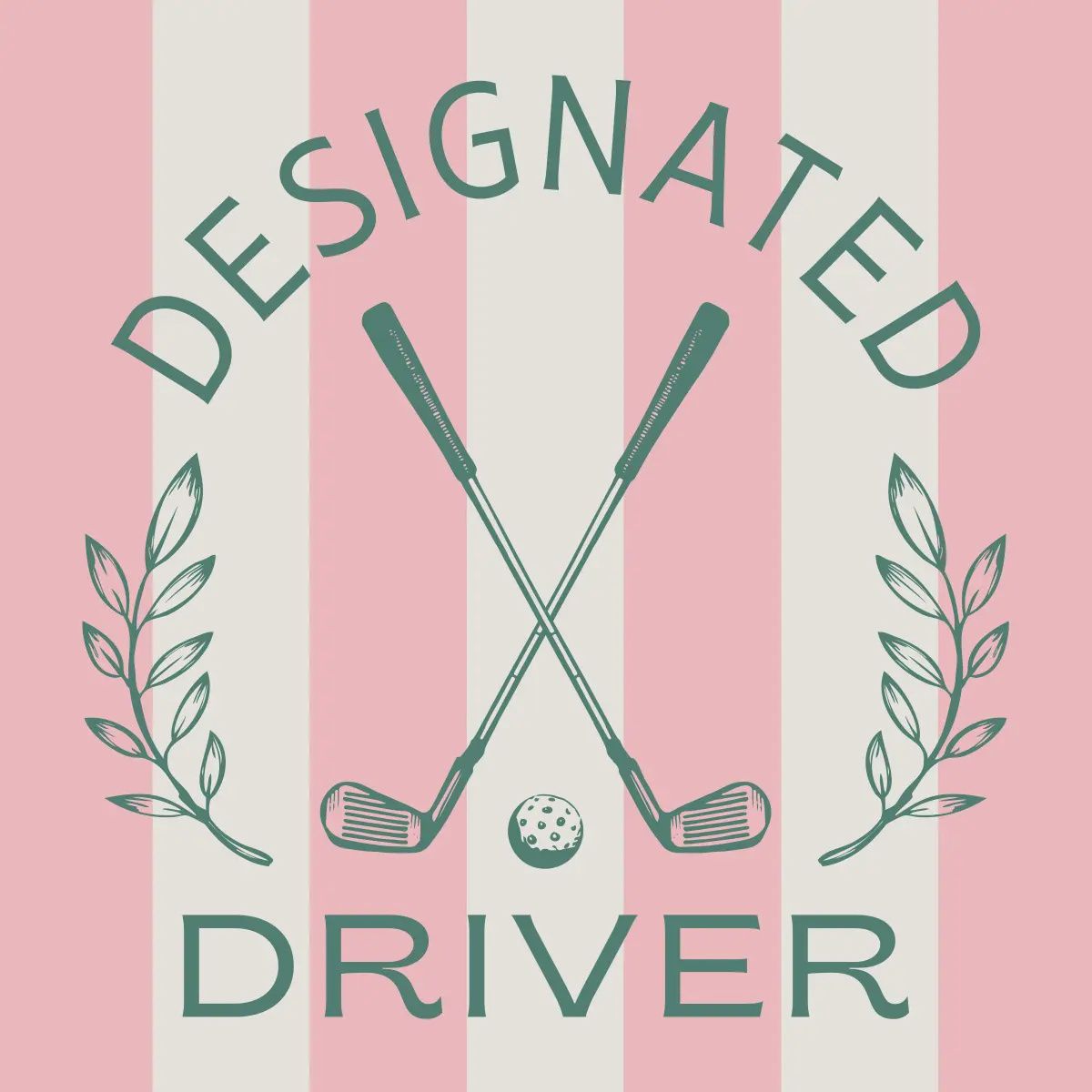 Funny Golf Cocktail Napkins | Designated Driver
