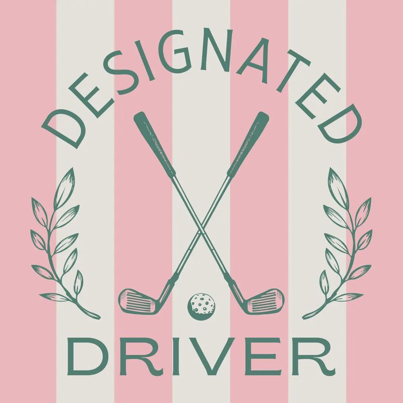 Funny Golf Cocktail Napkins | Designated Driver