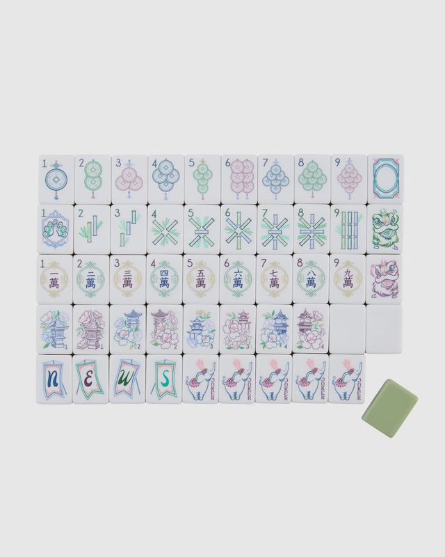 Willow Mahjong Tiles