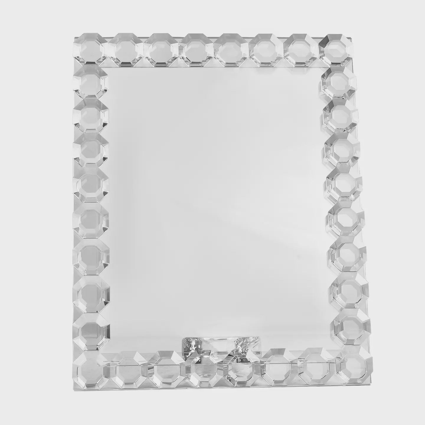 Octagon Crystal Picture Frame – 4" x 6"