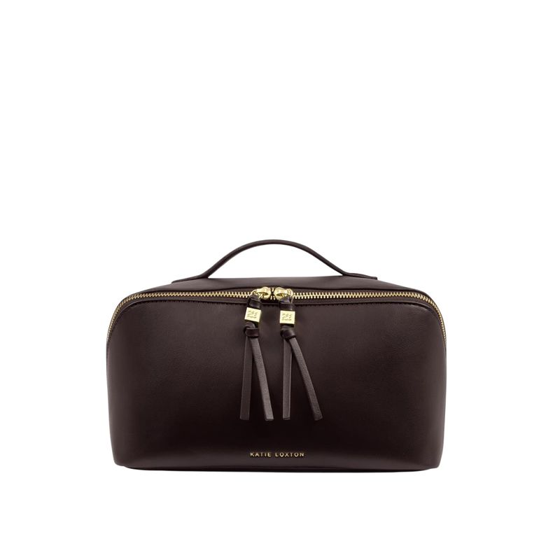 SOHO Large Makeup Case - Chocolate