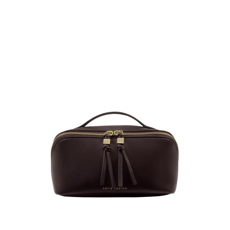 SOHO Medium Makeup Case - Chocolate