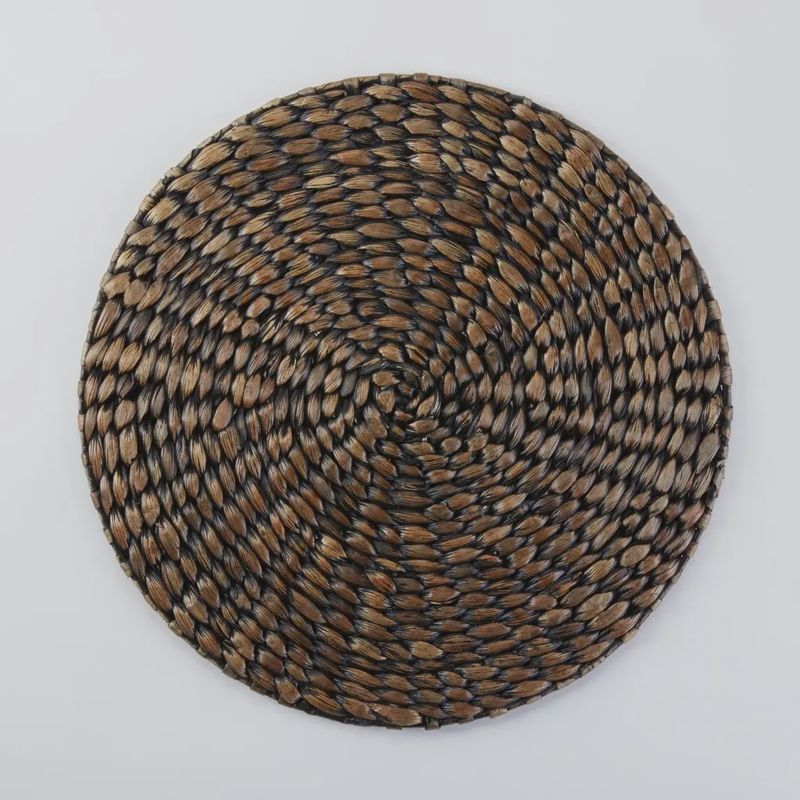 Black Wash Hyacinth Placemat