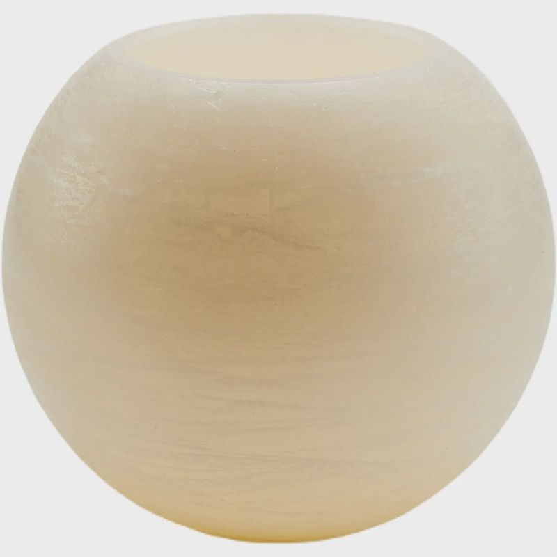 Flameless Large Led Sphere Candle