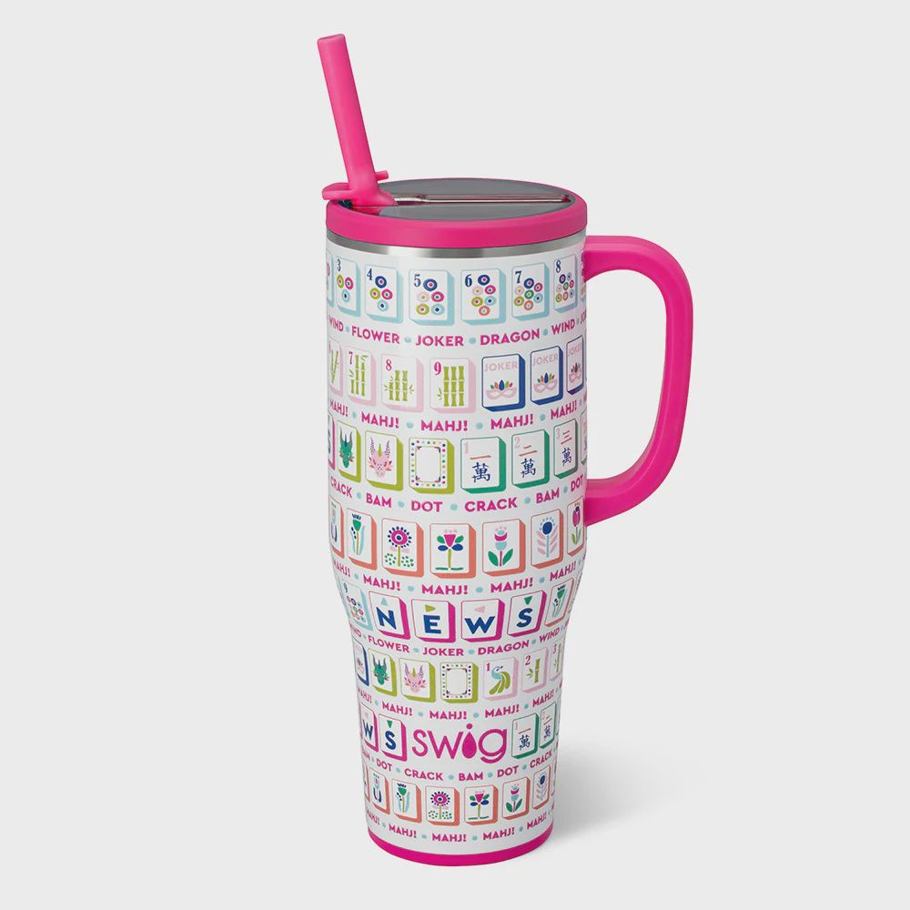 Swig Mega Mug | 40 oz | Mahjong