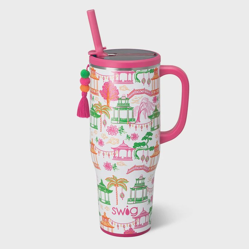 Swig Mega Mug | 40 oz | Pagoda Paradise