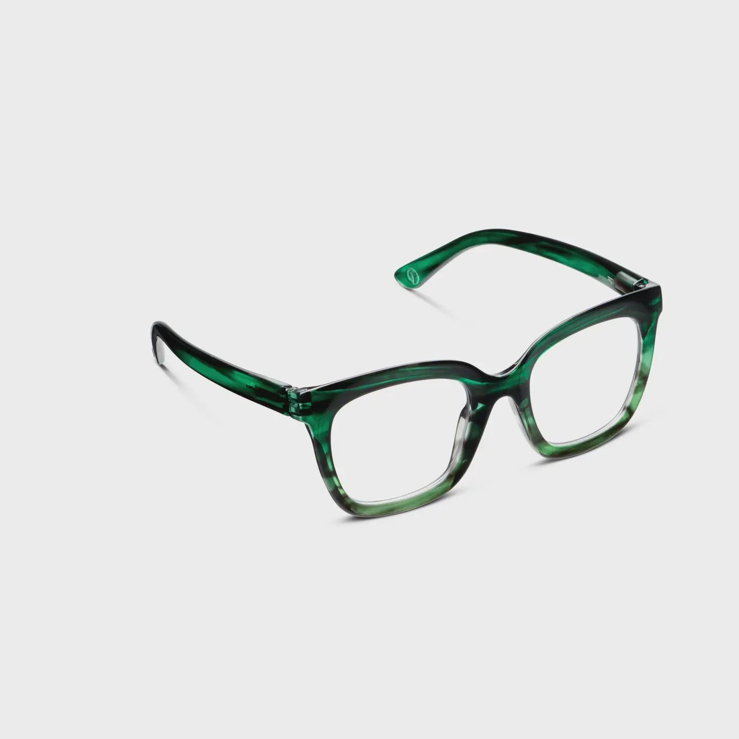Peepers Cleo Emerald Green Horn Reading Glasses