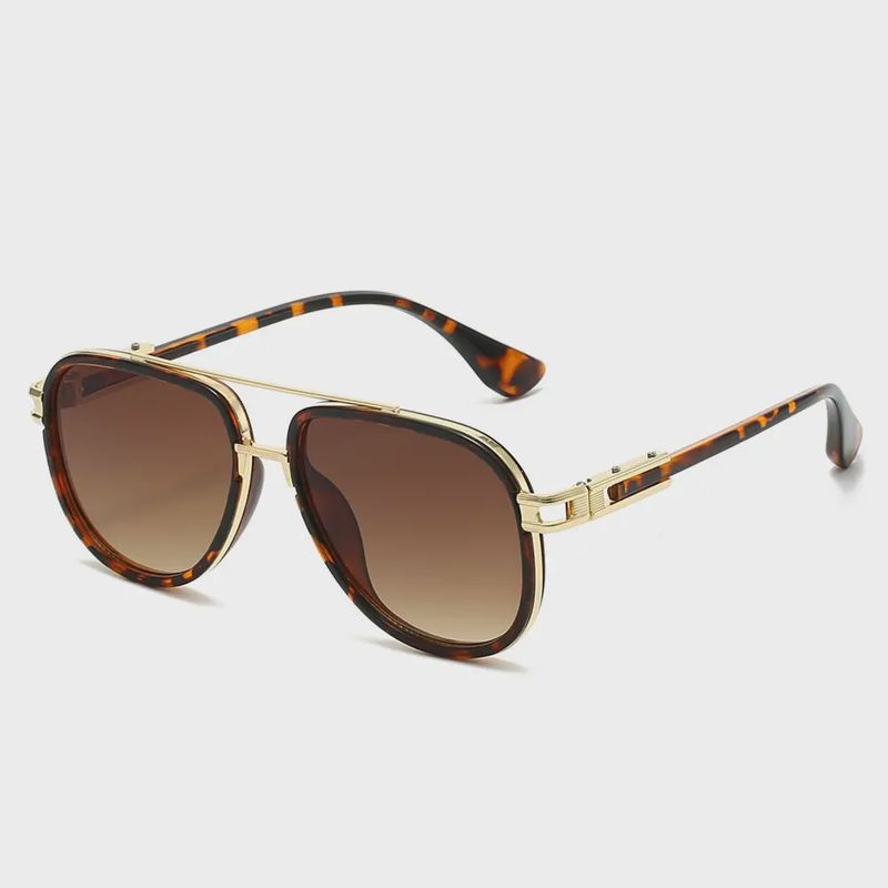 Classic Retro Double Bridge Sunglasses – Tortoise