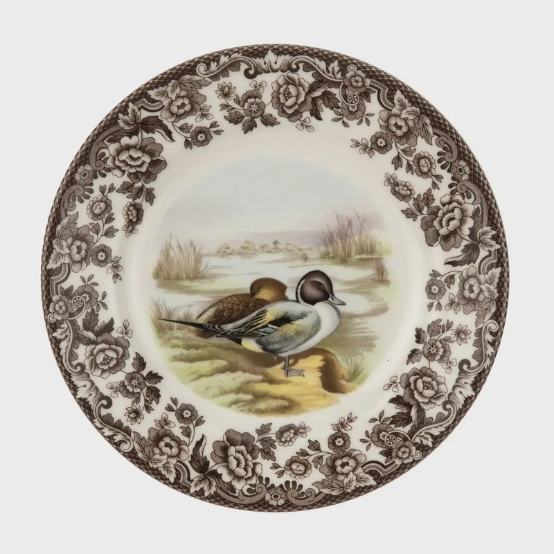 Spode Woodland Salad Plate 8" (Pintail)
