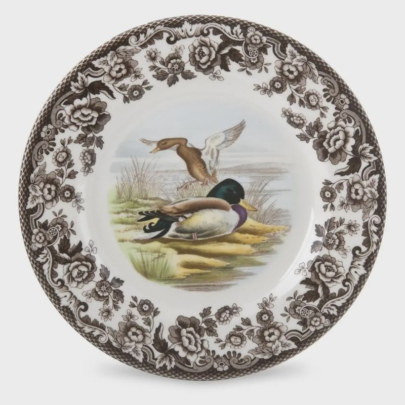 Spode Woodland Salad Plate 8" (Mallard)