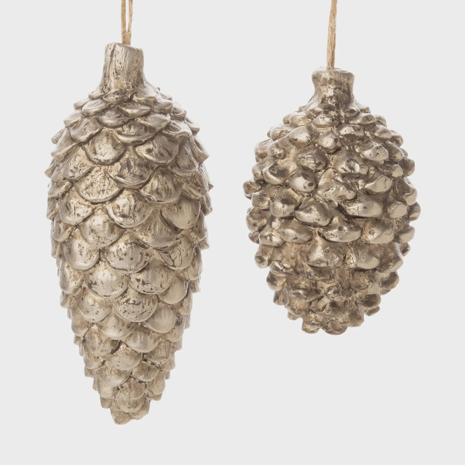 Resin Cone Ornaments – 2 Styles