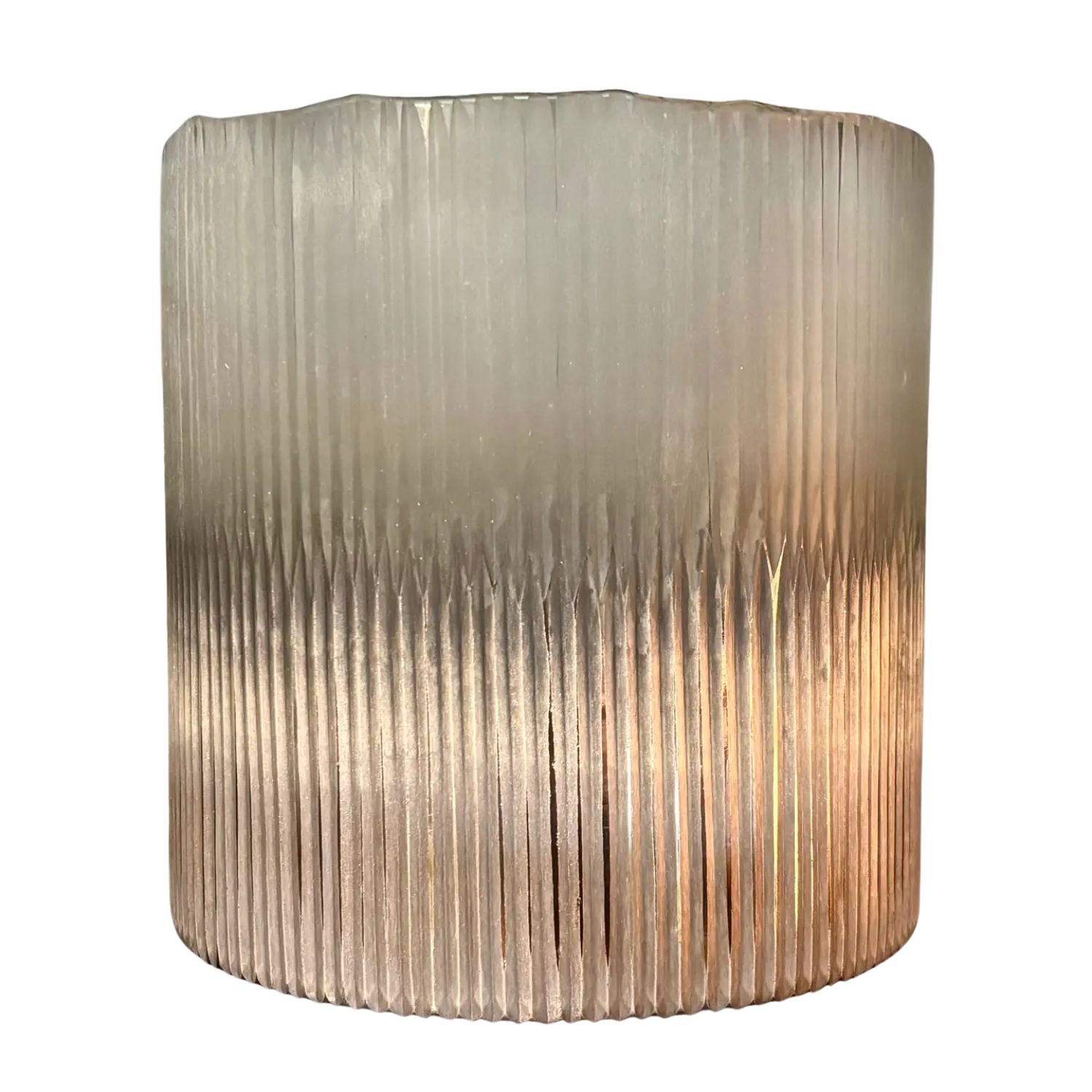 Frosted Bamboo Vessel | 8" x 8"