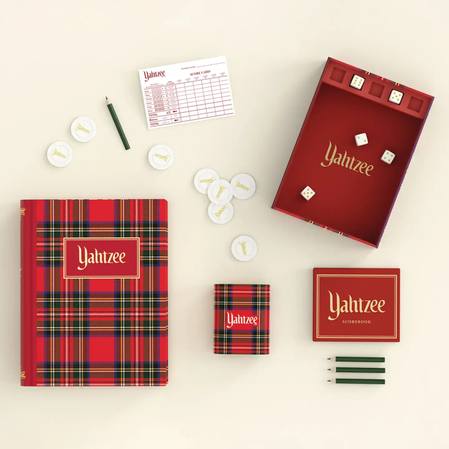 Yahtzee Holiday Bookshelf Edition
