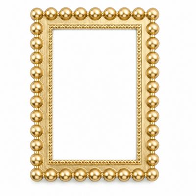 Gold Beaded City Chic Frame 5X7