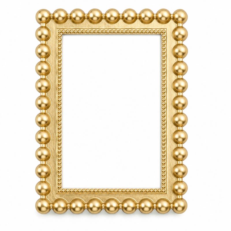 Gold Beaded City Chic Frame 5X7
