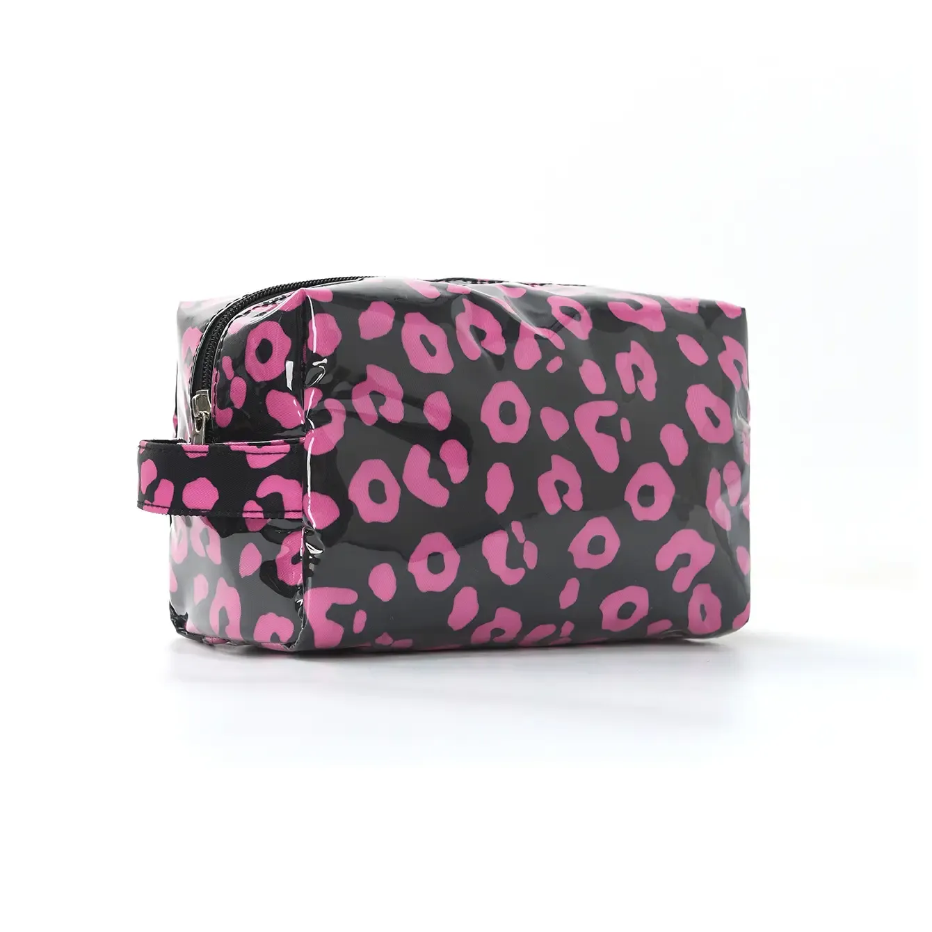 Pink Leopard Cosmetic Pouch