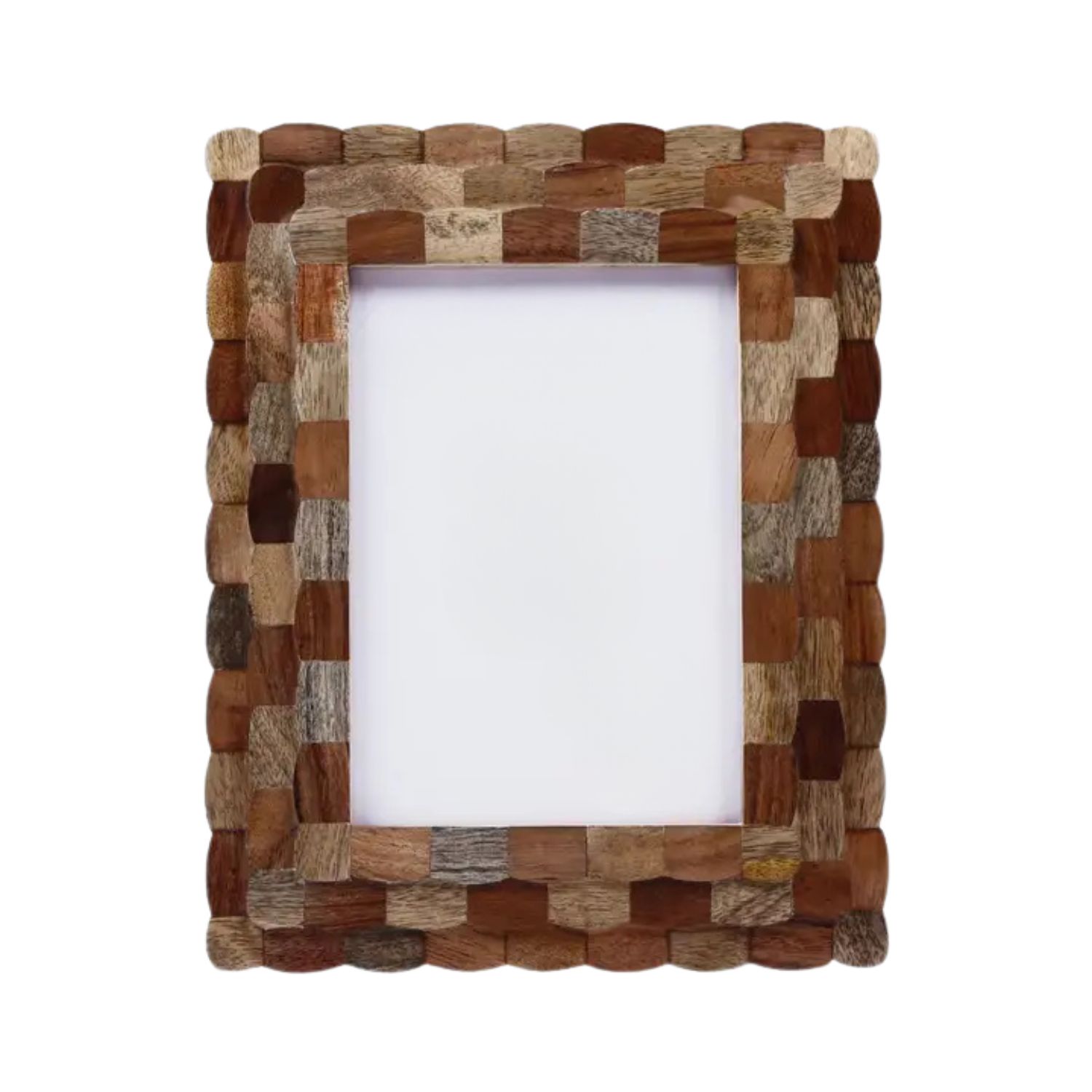 Artisan Hive Picture Frame – Brown – 5" x 7"