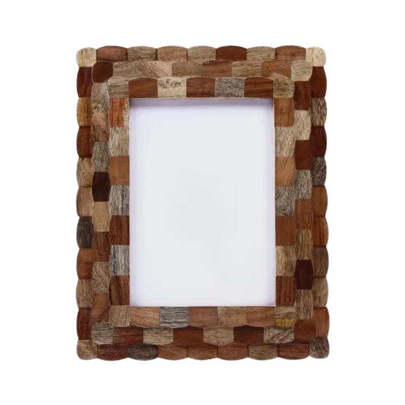 Artisan Hive Picture Frame – Brown – 5" x 7"