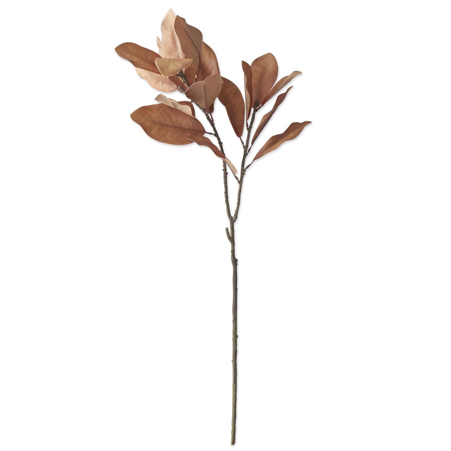 44" Dark Golden Yellow Magnolia Branch