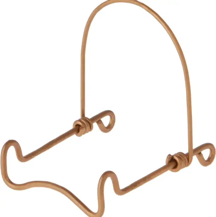 Adjustable Gold Wire Easel Stand 2.25" X 2" X 2.5"