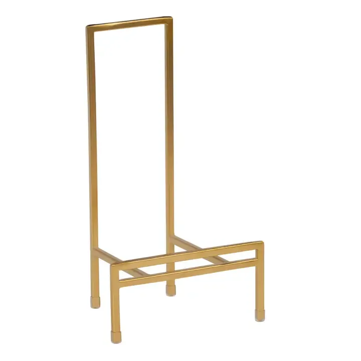 Straight Edge Platter and Bowl Stands- Gold