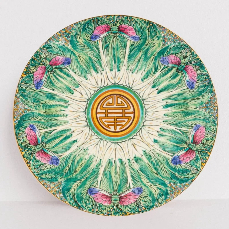 Chinoiserie Bok-Choy Coaster