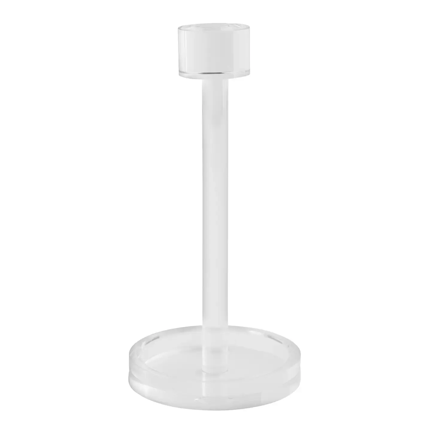 Glass Cocktail Napkin Stand | Roll Holder