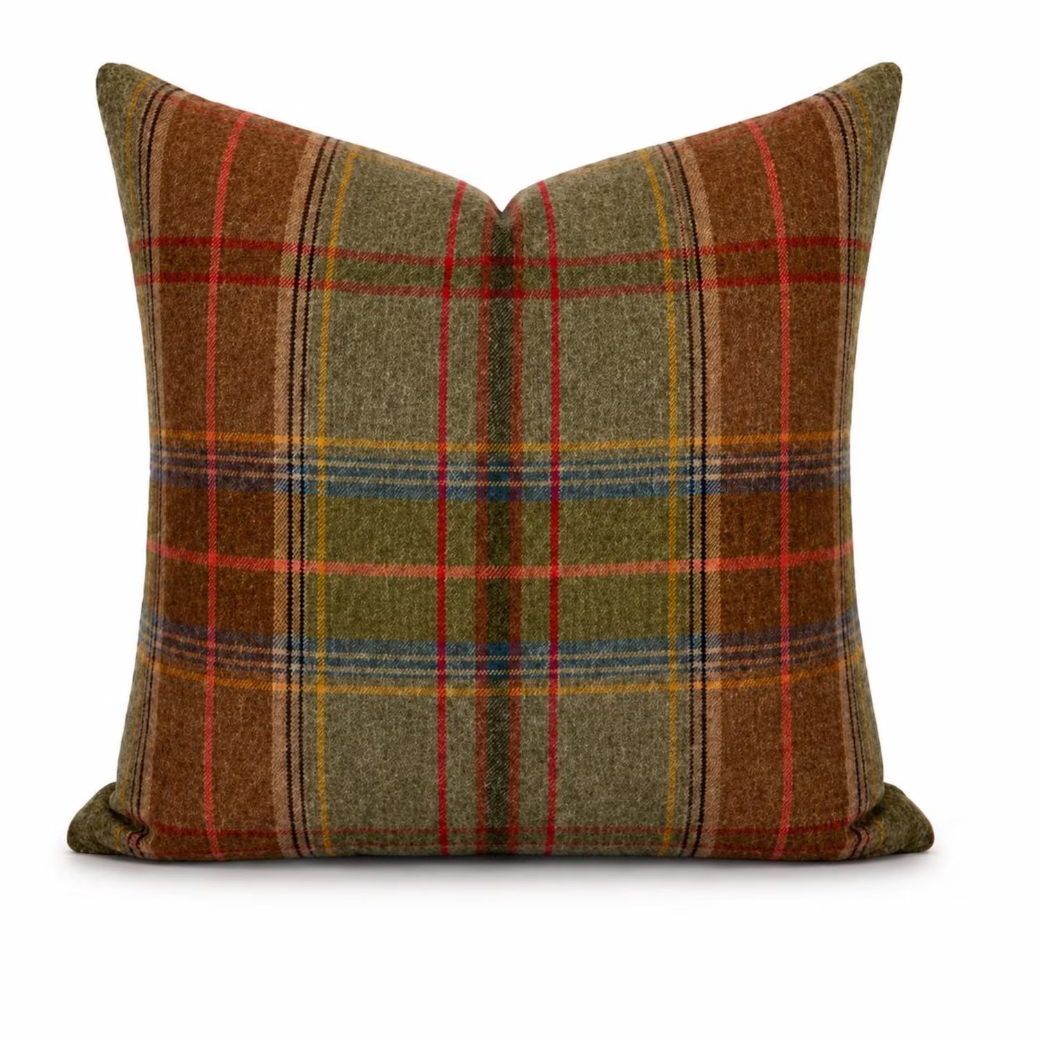 Shetland Plaid Pillow | 22x22