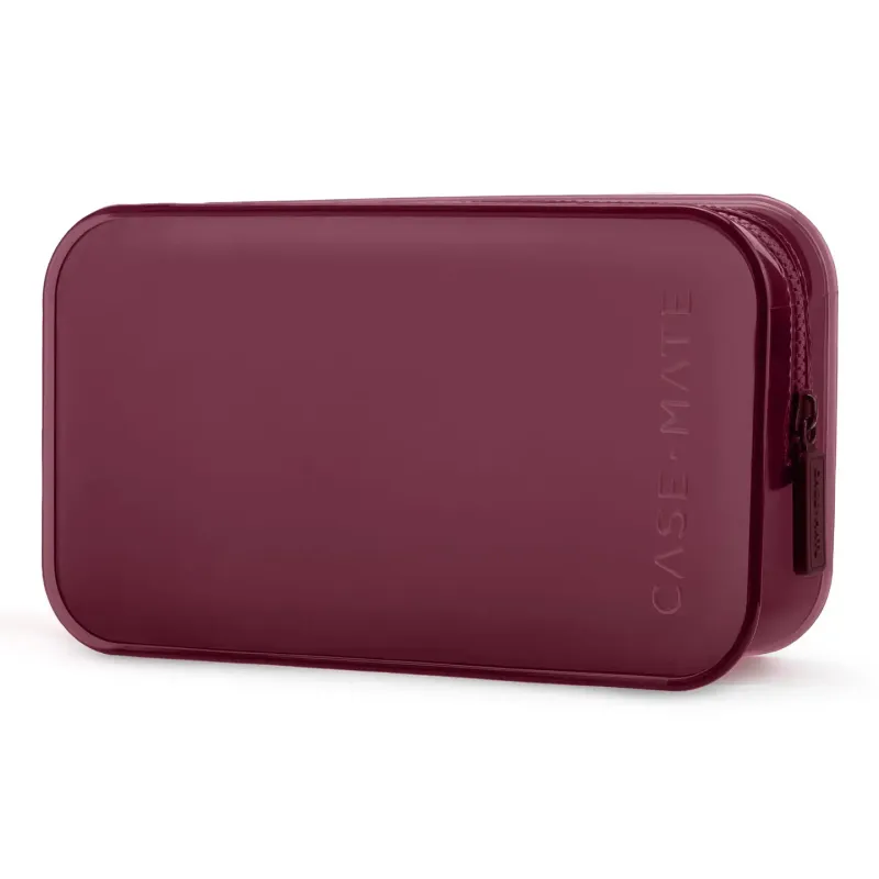 Case-Mate Jelly Makeup Bag - Mulberry