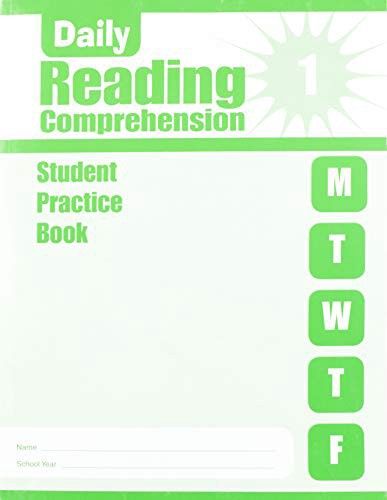 Daily Reading Comprehension: Student Practice Book-Grade 1