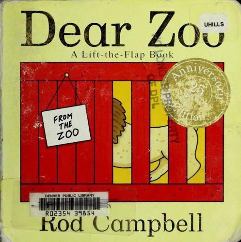Dear Zoo: A Lift-The-Flap Book (Anniversary)