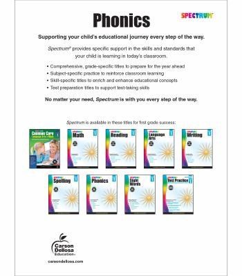 Spectrum Phonics, Grade 1: Volume 91
