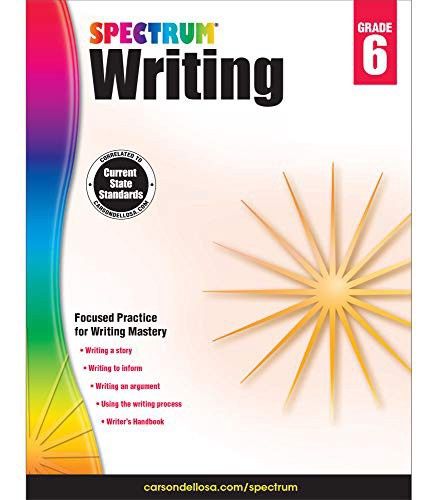 Spectrum Writing, Grade 6: Volume 40