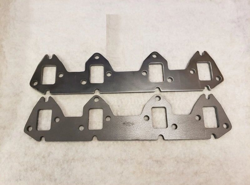 FORD 332-390 FE DUAL BOLT PATTERN STEEL HEADER FLANGES (PAIR, 3/8″ THICK)