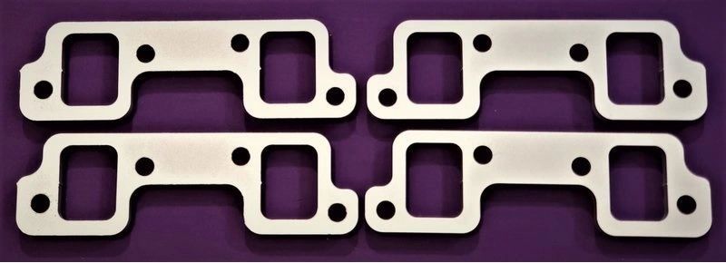 GM BUICK NAILHEAD 364-425 STEEL HEADER FLANGES (4 PCS, 3/8″ THICK)