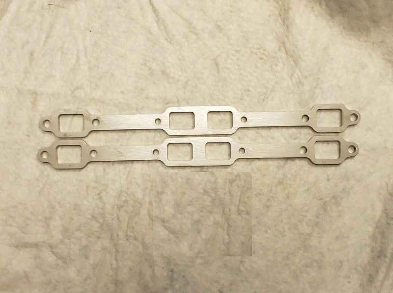 MOPAR 361,383,400,413,426,440 STAINLESS HEADER FLANGES (PAIR, 3/8″ THICK)