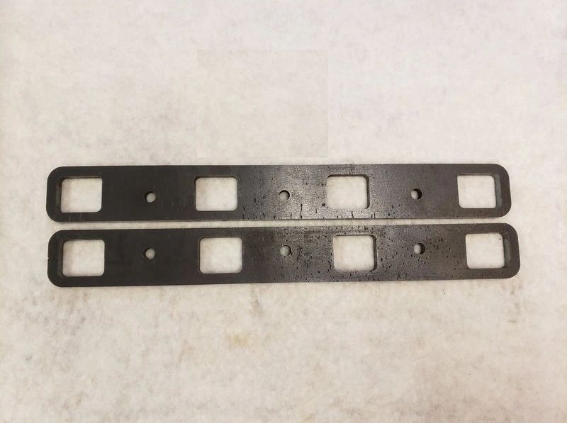 INTERNATIONAL 345 STEEL HEADER FLANGES (PAIR, 3/8″ THICK)