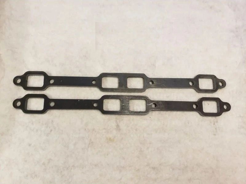 MOPAR 383-440 STEEL HEADER FLANGES (PAIR, 3/8″ THICK)