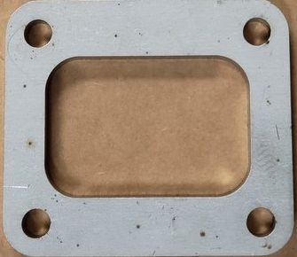 T4 304SS TURBO FLANGE (ONE FLANGE, 3/8″ THICK)