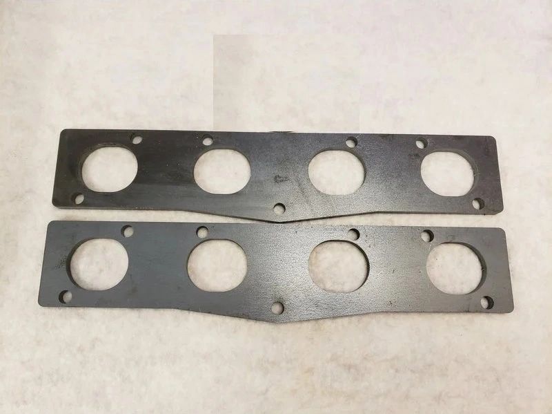 MOPAR EARLY HEMI 331-392 STEEL HEADER FLANGES (PAIR, 3/8″ THICK)